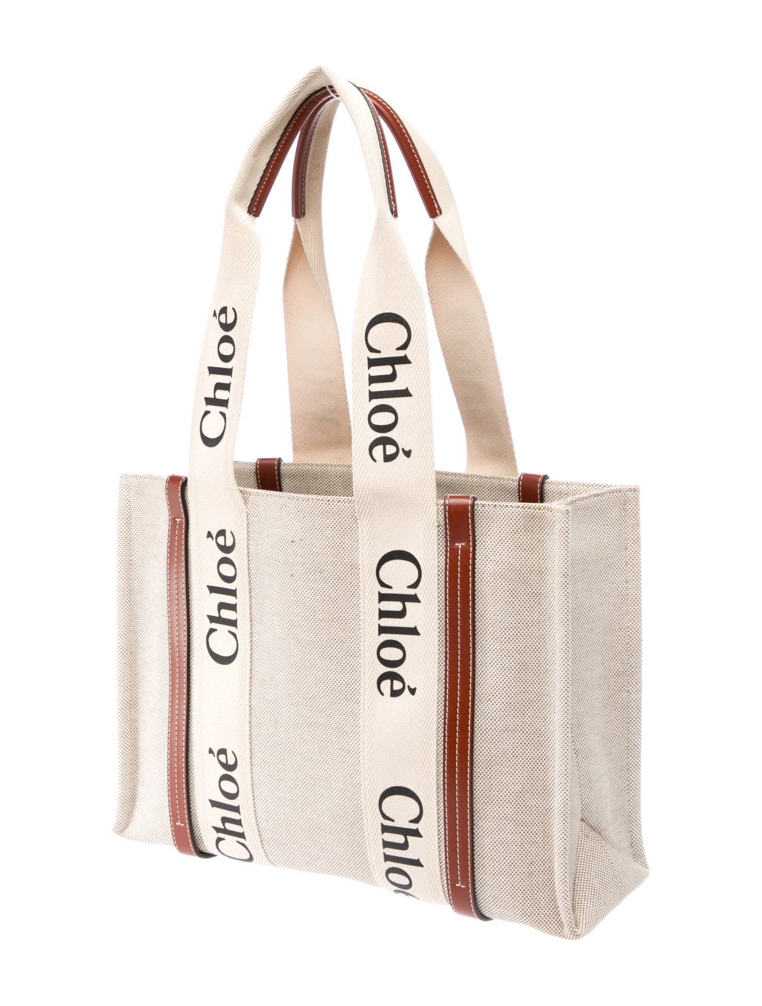 Chloé Canvas Woody Medium
